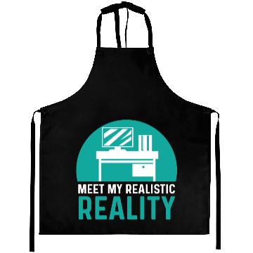 Discover Realistic Reality Office Worker Gift Aprons