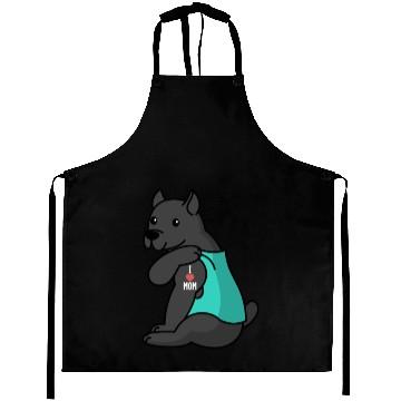 Discover I Love Mom Tattoo Cane Corso Aprons