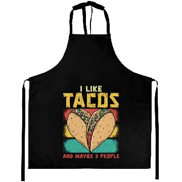Discover Funny Taco Cinco De Mayo Tacos Fun Lovers Aprons