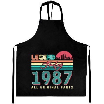 Discover Best Year 1987 July Aprons