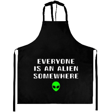 Discover Alien Galaxy Ufo Extraterrestrial Spaceship space Aprons
