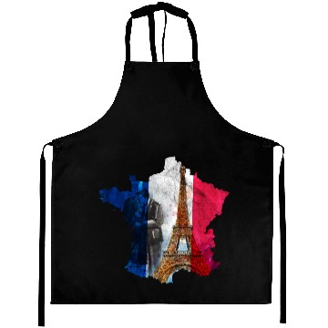 Discover France Aprons