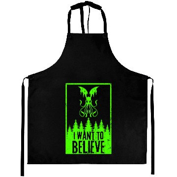 Discover I Want To Believe Aprons