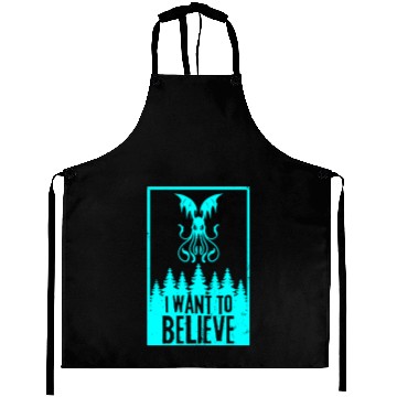 Discover I Want To Believe Aprons
