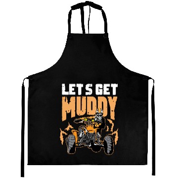 Discover Lets get Muddy Brave Person Gift Aprons