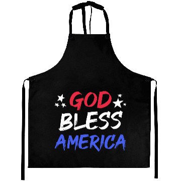 Discover Patriotic USA God Bless America Aprons