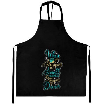 Discover Entrepreneur Money Work Aprons