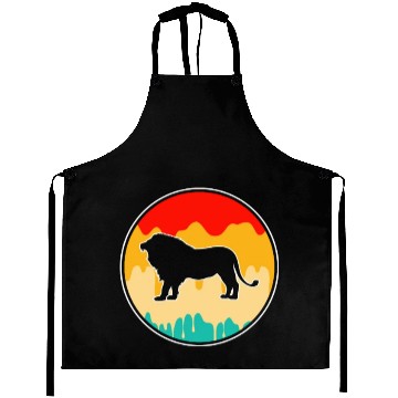 Discover lion retro Aprons