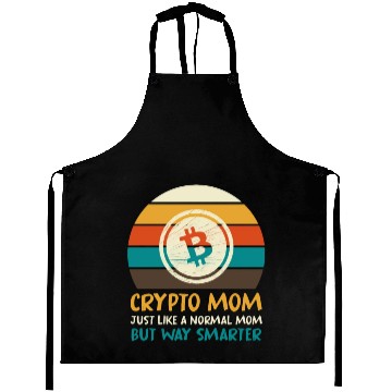 Discover Funny Bitcoin Crypto Blockchain Btc Fun Lovers Aprons