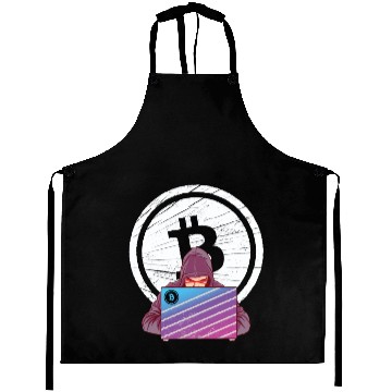 Discover Funny Bitcoin Crypto Blockchain Btc Fun Lovers Aprons