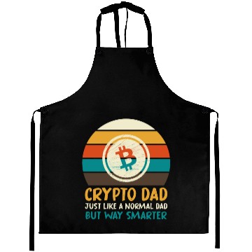 Discover Funny Bitcoin Crypto Blockchain Btc Fun Lovers Aprons
