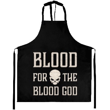 Discover Blood For The Blood God Skull Aprons