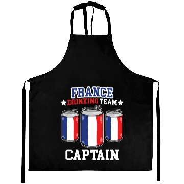 Discover France Drinking Team captain Aprons
