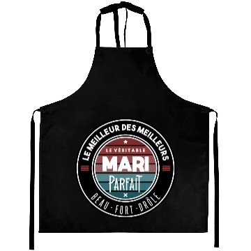 Discover Le véritable mari parfait Aprons
