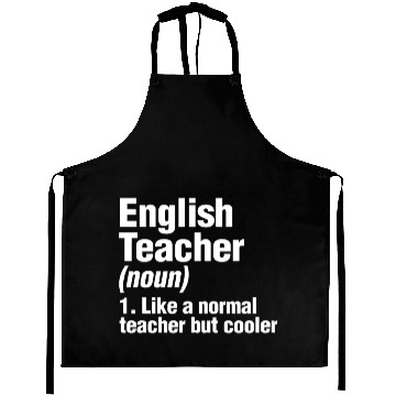 Discover English Teacher Aprons Back To School Writer