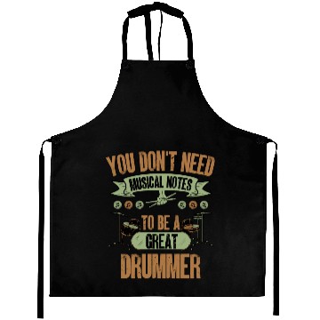 Discover drummer humor gift drums Aprons