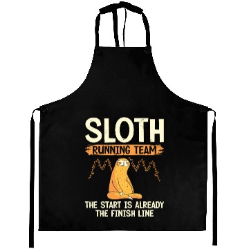 Discover Sloth Running Team Runner Marathon Trail Running Aprons