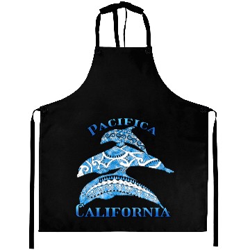 Discover Pacifica California Vacation Tribal Dolphins Aprons