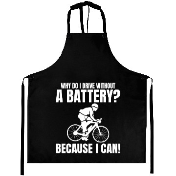 Discover Why do I drive without a battery Anti E-Bike Aprons