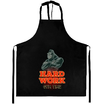 Discover Hard work , Gym Time Aprons