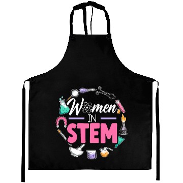 Discover Women In STEM Steminist Engineering Science Aprons