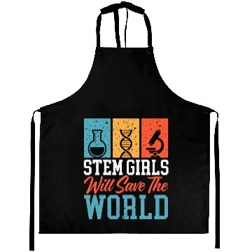 Discover Steminist Engineering Biologist Science Math Aprons
