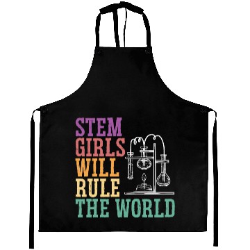Discover STEM Girls Will Rule The World Engineering Science Aprons