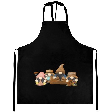 Discover Camping Gnome Squad Gardening Gnomes Aprons