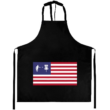 Discover Disc Golf American Flag Aprons