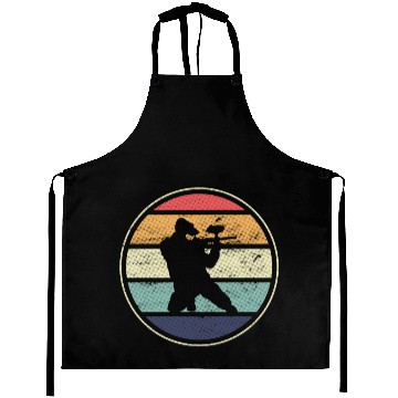 Discover Paintball Retro Hobbyist Gift Aprons
