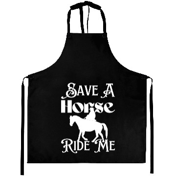 Discover Horse Cowboy Aprons