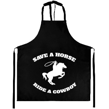 Discover Horse Cowboy Aprons