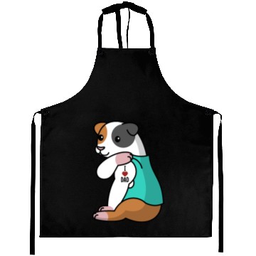 Discover I Love Dad Guinea Pig Aprons