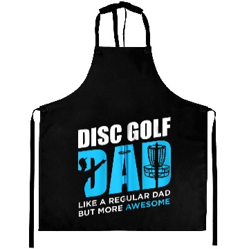 Discover Disc Golf Vintage Funny Disc Golfing Dad Lover Aprons