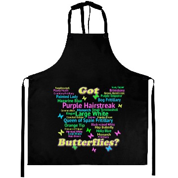Discover Garden Butterflies Premium Aprons