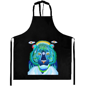 Discover Save Me Striped Tiger Aprons