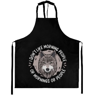 Discover Wolf Wolves Aprons