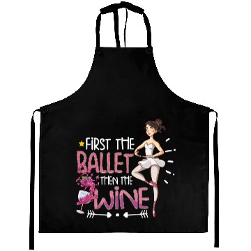 Discover Ballet Ballerina Dance Dancer Dancing Ballet Gift Aprons