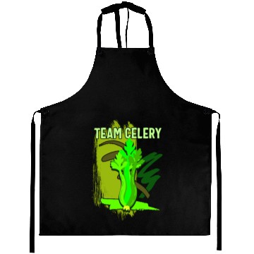 Discover Celery Vegetable Aprons, Team Celery Aprons,