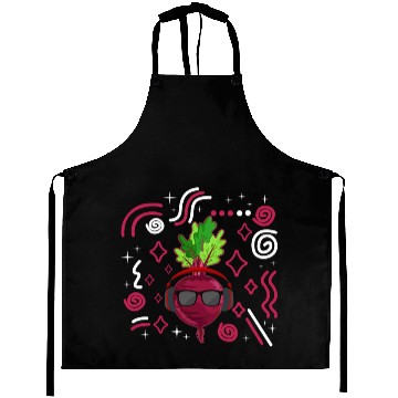 Discover Beets Vegetable Aprons, Fresh Beets Wearing