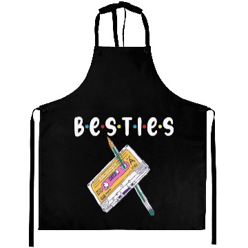 Discover besties, bestfriend, best friend Aprons