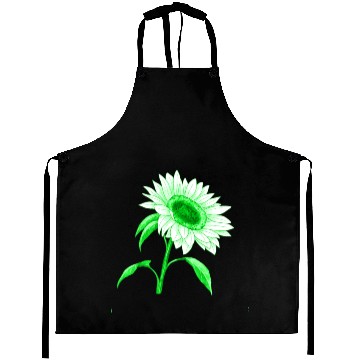 Discover Green sunflower Aprons
