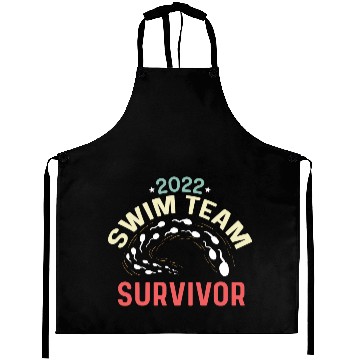 Discover Swim Team Survivor Pediatrician Gift Aprons
