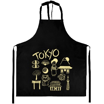 Discover Tokyo & More Tourist Gift Aprons