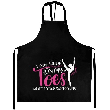 Discover Ballet Ballerina Dance Dancer Dancing Ballet Gift Aprons