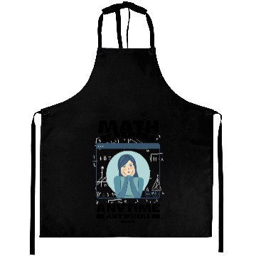 Discover Mathematics math mathematician math teacher gift Aprons