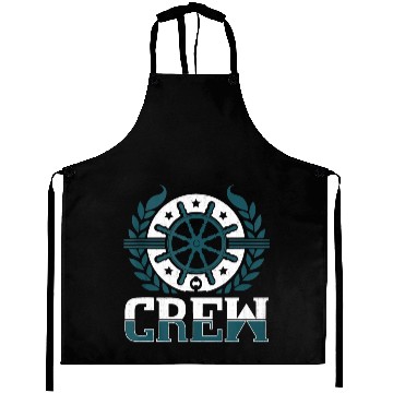 Discover Crew Cruise Ship Sail Boating Ship Vacation Aprons