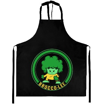 Discover Vegetables Aprons, Brocco-Lee Funny Vegetable