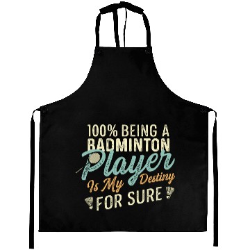 Discover Badminton my Destiny Badminton Contestant Gift Aprons