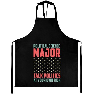 Discover Talks Politics College Student Gift Aprons